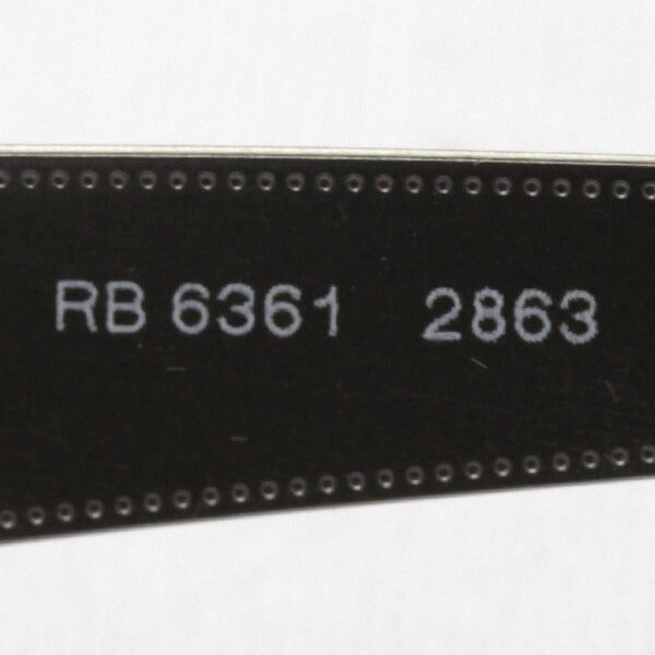 レイバン メガネ Ray-Ban RX6361 2863