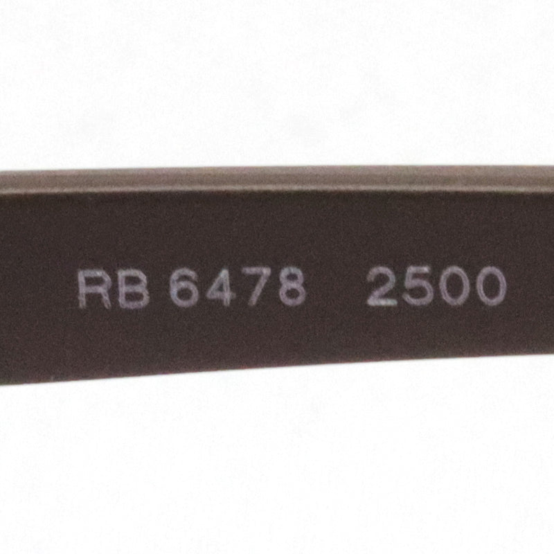 レイバン メガネ Ray-Ban RX6478 2500