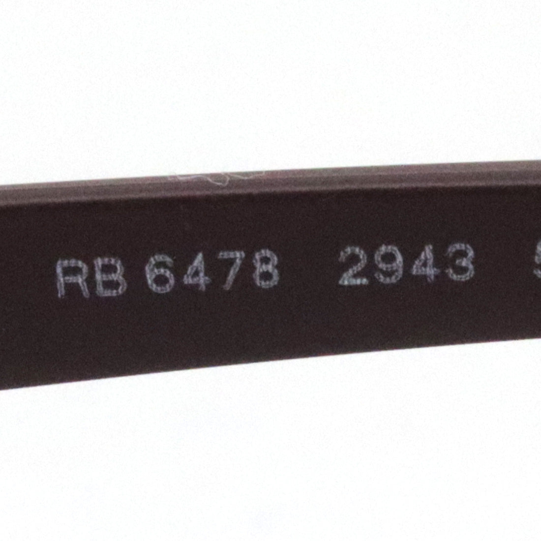 レイバン メガネ Ray-Ban RX6478 2943