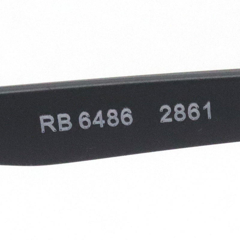 レイバン メガネ Ray-Ban RX6486 2861