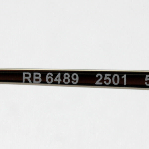 レイバン メガネ Ray-Ban RX6489 2501