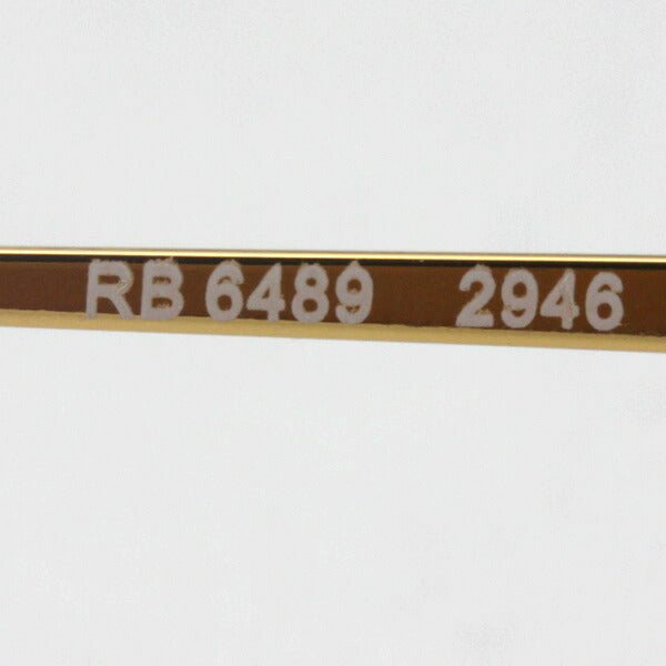 レイバン メガネ Ray-Ban RX6489 2946
