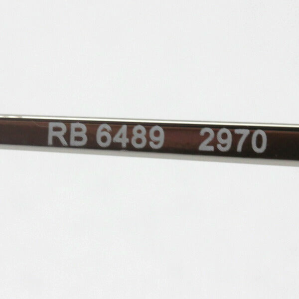 レイバン メガネ Ray-Ban RX6489 2970