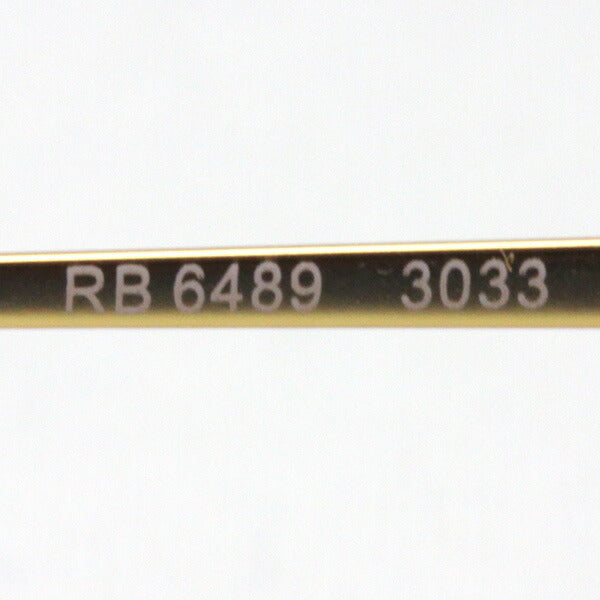 レイバン メガネ Ray-Ban RX6489 3033