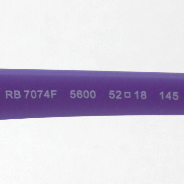 レイバン メガネ Ray-Ban RX7074F 5600