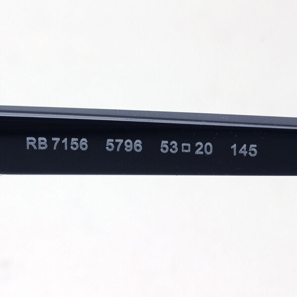レイバン メガネ Ray-Ban RX7156 5796