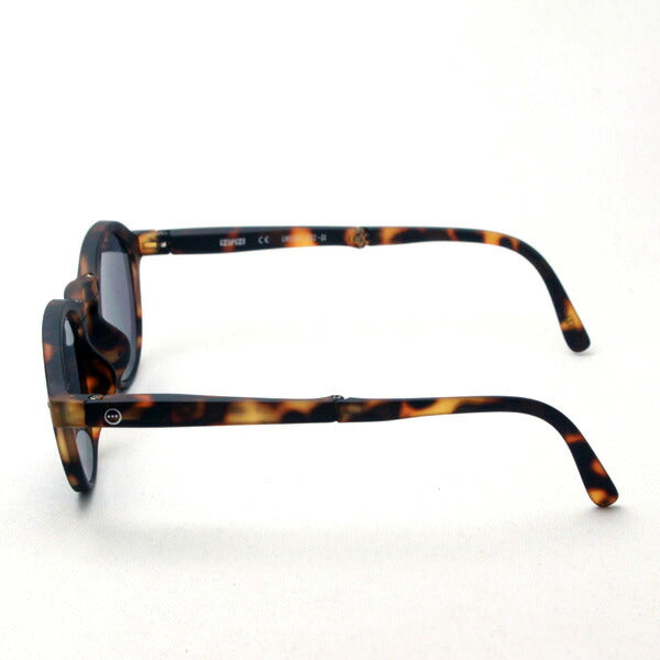 【美品】IZIPIZI SUN #F イジピジ サングラス 折りたたみ IZIPIZI(イジピジ)のコンパクトな折り畳みサングラス#F ブラック